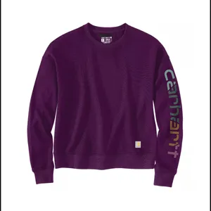 Purple Carhartt Crewneck Sweatshirt thumbnail 4