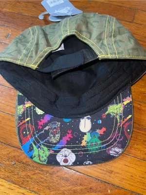 NWT Star Wars Olive Green Patterned Kids Cap wwith Colorful Logo (M/7-10) thumbnail 5