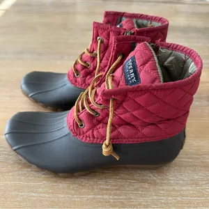 Sperry Quilted Saltwater Boots thumbnail 1