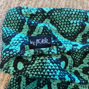 Mgtelk snake print bike shorts thumbnail 3