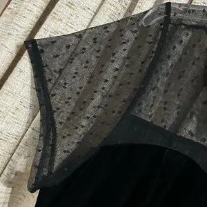 Torrid Retro Chic Black Velveteen Sweetheart Dress thumbnail 4