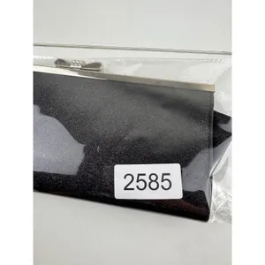 INC International Concepts Black Glitter Evening Clutch Rhinestone‎ Bow thumbnail 9