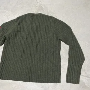 Abercrombie Fitch Women's SZ L VTG Wool Fair Isle Sweater Hong Kong Military AF thumbnail 9