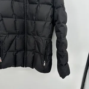 Calvin Klein Womens Black Puffer Jacket XL Duck‎ Down Fleece Lined Quilted Coat thumbnail 2