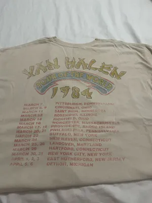 Van Halen T-Shirt Urban Outfitters thumbnail 4