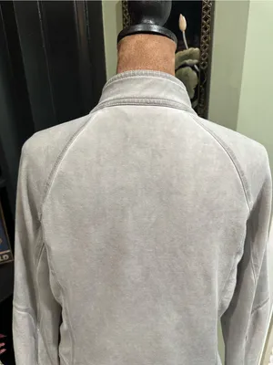 Marrakech by Anthropologie Gray Knit French Terry Moto Jacket – Size Small thumbnail 12