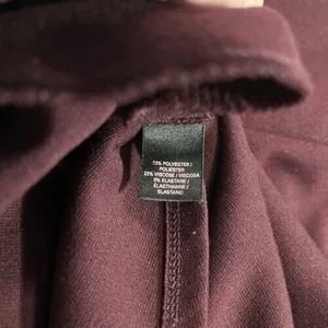 Victoria's Secret Burgundy Cutout Skirt High Waist Cutout‎ Mini Flared A-Line XS thumbnail 6