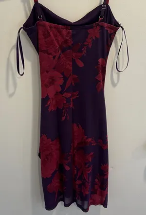Windsor Pink&Purple Floral Mini Dress thumbnail 1