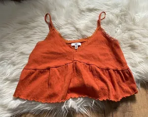 BP Rust Babydoll Cami Top thumbnail 2