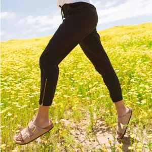 Albion Fit Jetsetter joggers with Gold‎ Zippers black Size XS thumbnail 3