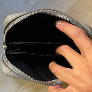 Alexander Wang $595 Fumo Pebbled Lambskin Wristlet, Oyster Grey, NWOT thumbnail 5