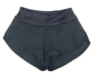Outdoor Voices Black Pull On Elastic Waist Stretch High Rise Athletic Short Sz S thumbnail 1