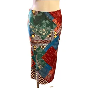 Urban outfitters‎ maise patchwork midi skirt xs thumbnail 9