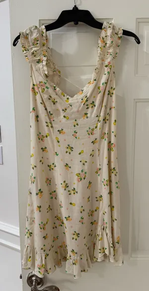 Free People Floral Mini Dress thumbnail 2