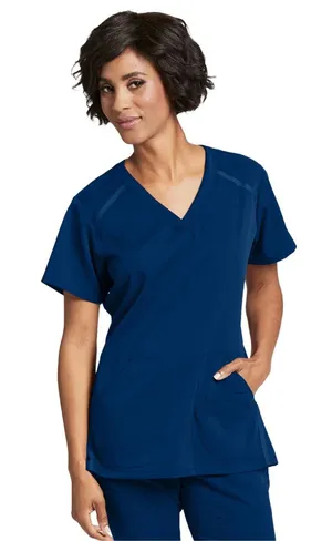 Grey's Anatomy Impact Women's Elevate Scrub Top Indigo S thumbnail 1