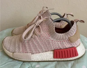 Adidas NMD_R1 STLT Primeknit 'Linen' CQ2030 Women’s Size 6.5 thumbnail 1