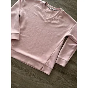 Marc New York V Neck Sweater Womens L Dusty Pink Ribbed Long Sleeve Sweatshirt thumbnail 5