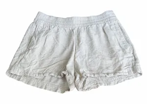 Women's Beige Casual Shorts With Pockets thumbnail 1