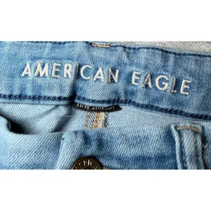 American Eagle Womens 4 Regular Hi-Rise Jegging Jeans Luxe Stretch Distressed thumbnail 4