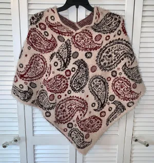 Dress Poncho Red Size L thumbnail 1