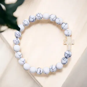 Faith-Inspired Beads Stone Style Frienship Bracelet Perfect Religious‎ Gift thumbnail 3