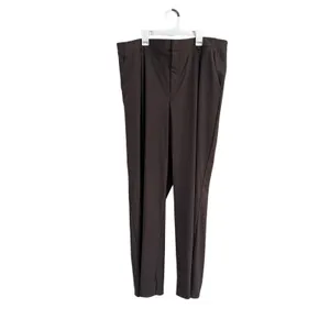 Old Navy High Rise Wide Leg Pants Brown Sleek Tech‎ Workwear Sz XL thumbnail 4