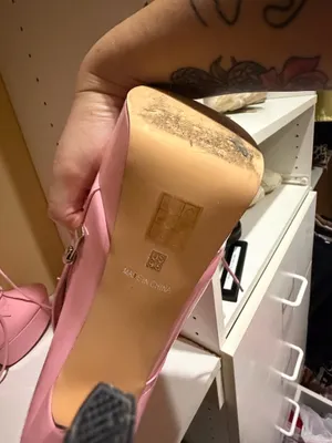 Pink pleaser boot heels Size 9.5 thumbnail 4