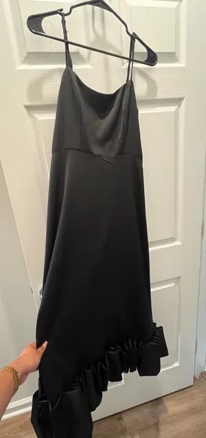 Wedding guest dress Black thumbnail 1