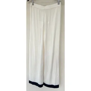 ZIMMERMANN Two-Tone Merino Wool Wide-Leg Pants AU 2 US 8 Luxury Resort thumbnail 7