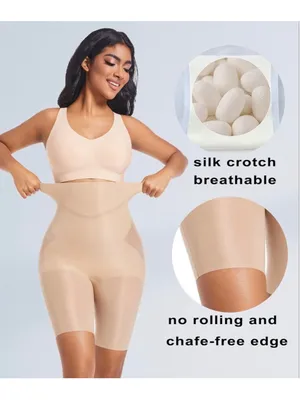 NEW Shapewear Tummy Control Shorts Comfort High Waisted Thigh Slim Seamless L thumbnail 7