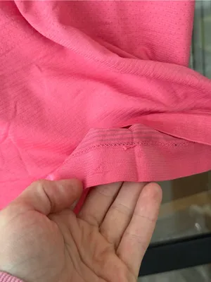Lululemon Swiftly Tech Short Sleeve 2.0 Race Length Guava Pink short sleeve crop thumbnail 4
