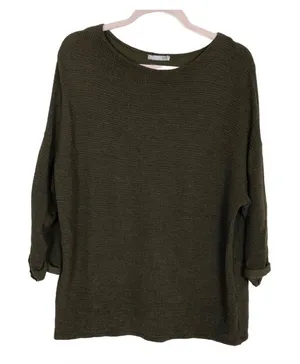 Zara green top‎ thumbnail 1