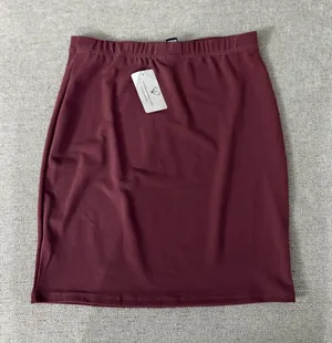 NWT windsor red/brown mini skirt thumbnail 1