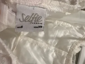 Selfie Leslie Dress White Mini Dress thumbnail 4