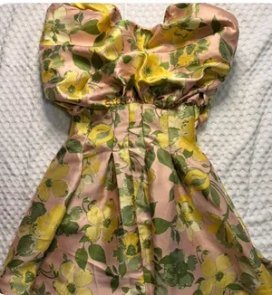 Babydoll bubble dress Pink thumbnail 2