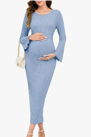 Maternity dress Blue thumbnail 1