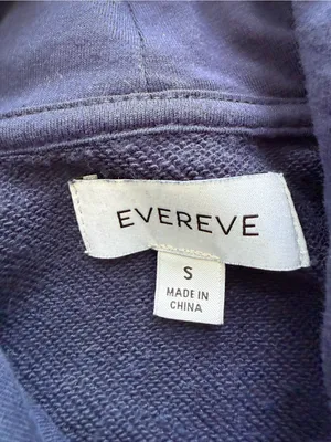 Evereve Harper Whipstitch Hooded Sweatshirt Size Small thumbnail 7