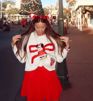 Amazon Red Skirt with Shorts thumbnail 1