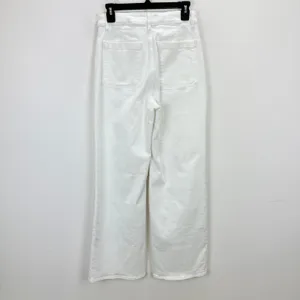 Madewell The Curvy Emmy Wide Leg Jean Super Stretch Denim Tile White US 28 NWT thumbnail 11