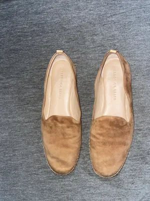 Veronica Beard Jaide Suede Moccasin Loafer in Pecan Size 9.5M thumbnail 8