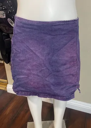 Purple Jean Wild Fable Skirt thumbnail 1
