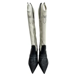 INC International Concepts Boots Western Style Knee High Size 7 Pointed‎ Toe thumbnail 5