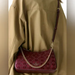 Kate Spade Spade Flower Embroidered Medium Convertible Crossbody #KL955 thumbnail 2