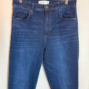 Abercrombie & Fitch Jeans Womens 30 10R High Rise Super Skinny Ankle Curve Love thumbnail 6