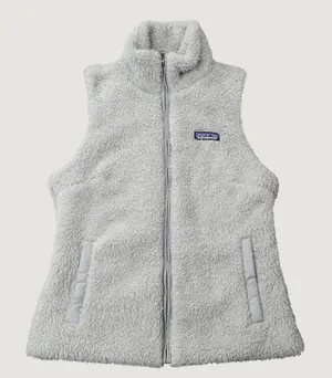Patagonia Los Gatos Fleece Vest S Grey Full Zip High Pile Soft Layering Fuzzy thumbnail 1