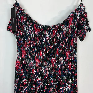 Lulu's‎ Maxi Dress XL Black Floral Off the Shoulder Maxi Side Slits Romantic New thumbnail 10
