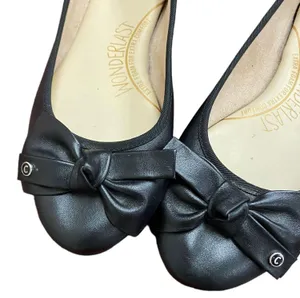 Circus by Sam Edelman Connie Leather Ballet Flat size 8 black thumbnail 5