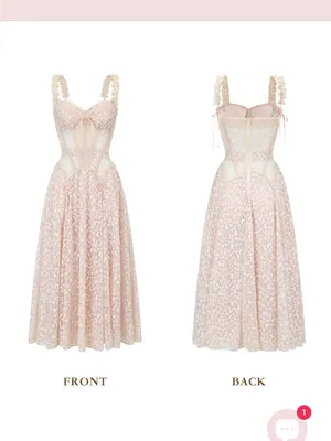 Glass Candy Corset Dress Pink Size L thumbnail 9