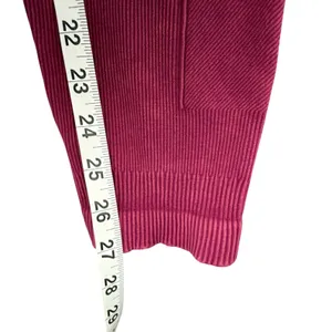 Free People Fp Movement Revive Jumpsuit Size M-L Burgundy Ribbed Activewear RARE thumbnail 9