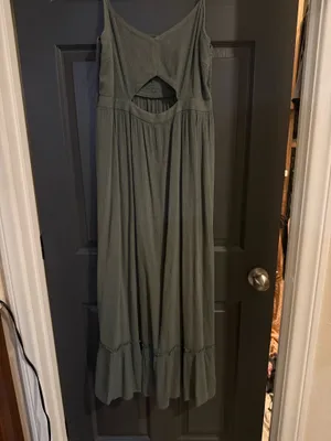 Aerie green  gauze, sundress  thumbnail 6
